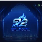 92 Blaze app splash screen with logo